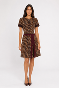 Prada wool vintage dress tweed FW 2000