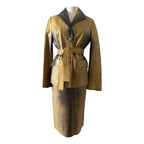 Roberto Cavalli FW 2000 Runway leather set