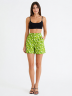 Iceberg SS 1996 lime shorts summer Runway