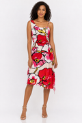 Roberto Cavalli SS 2006 floral dress knee-length vintage