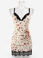 Mini slip dress D&g floral print vintage early 2000s
