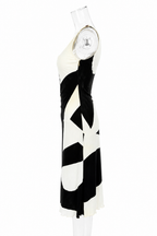 Roberto Cavalli SS 2007 knee-length dress bare leg snake