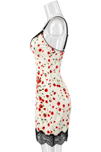 Mini slip dress D&g floral print vintage early 2000s