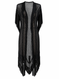 Moschino Couture cardigan fringe napes 90s