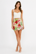 Roberto Cavalli floral skirt SS 2000
