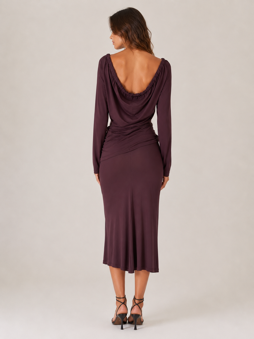 Rare Roberto Cavalli FW 2004 Runway purple set