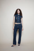 Jean Paul Gaultier S/S 2002 denim co-ord