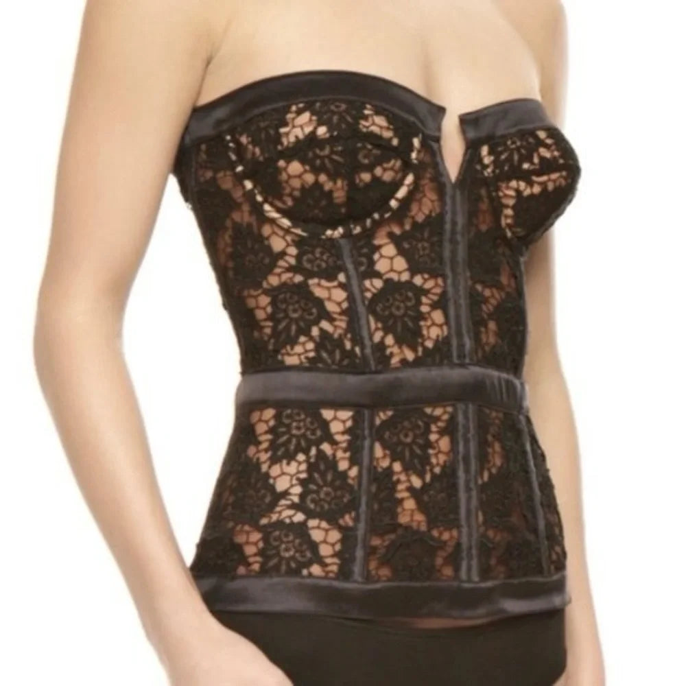 La Perla black bustier SS 2014