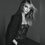 La Perla SS 2014 white Bustier Corset