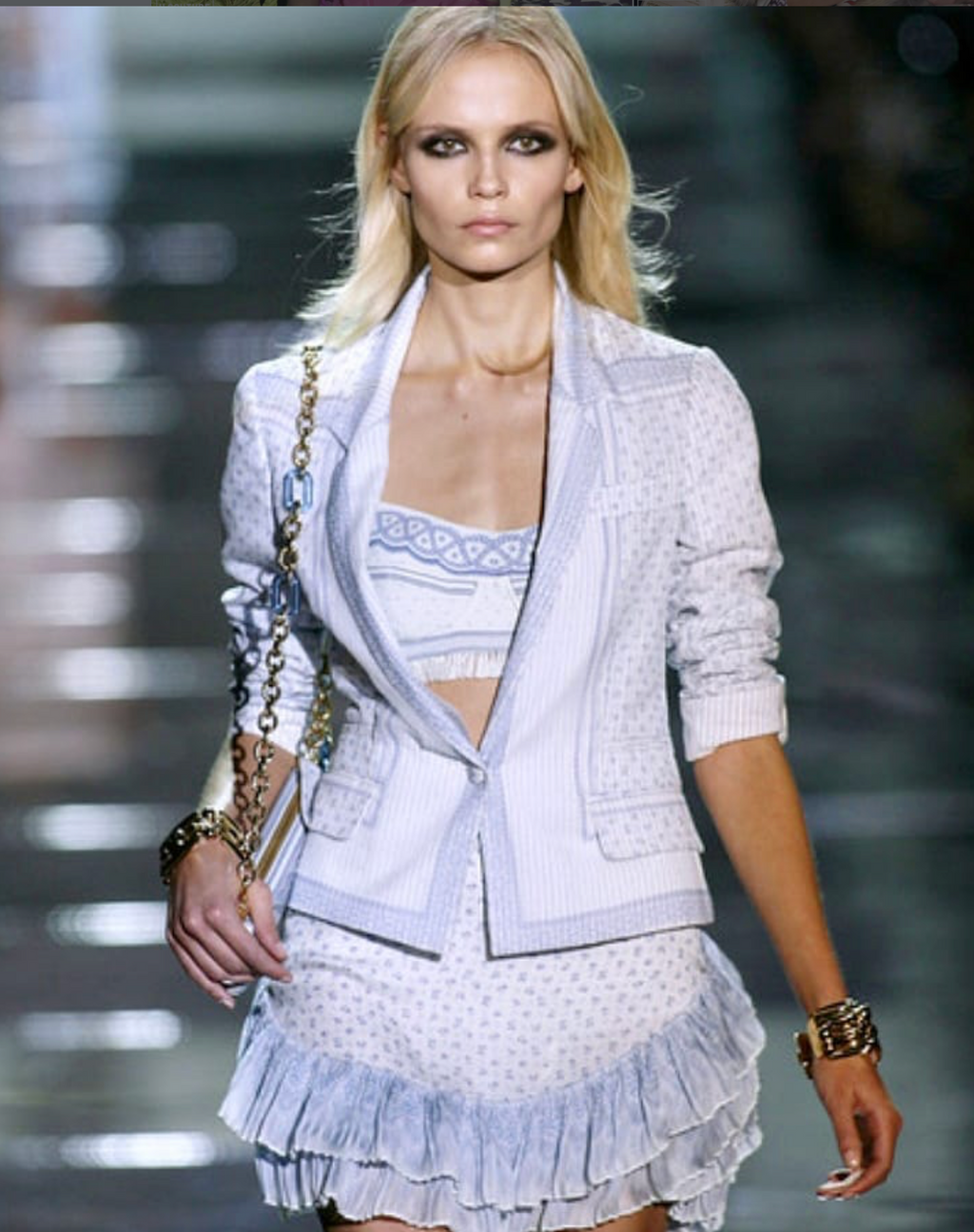 Roberto Cavalli S/S 2009 silk co-ord