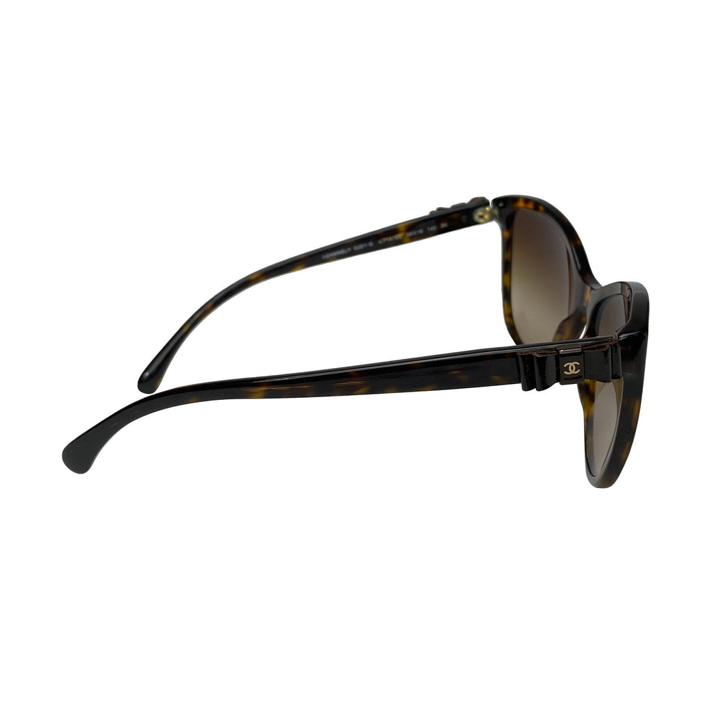 Chanel 5281-Q cat eye bow sunglasses