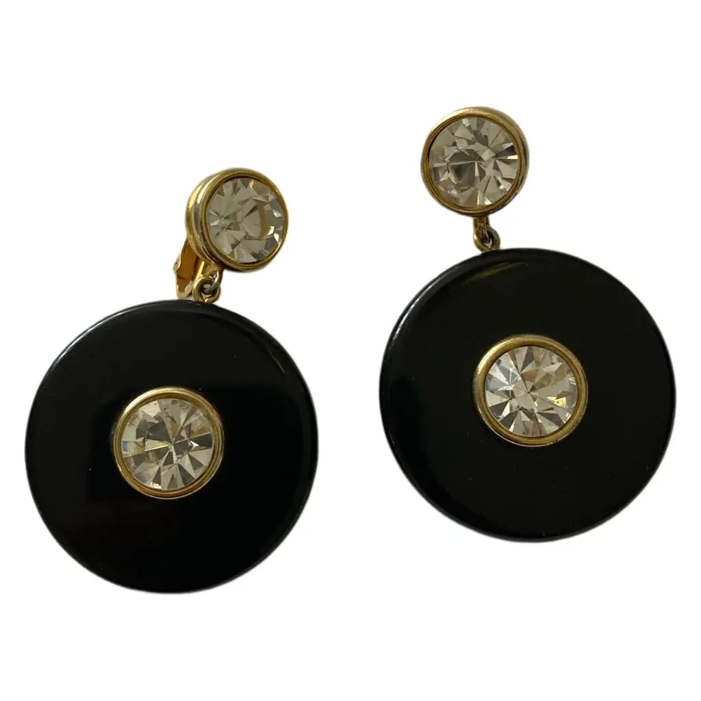 Valentino clip earrings vintage 90s
