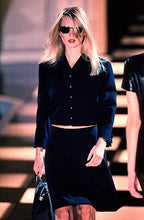 Gianni Versace 1996 Runway set tailleur