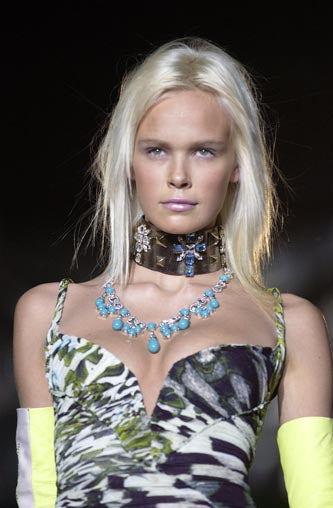 Rare Roberto Cavalli F/W 2003 Runway chocker