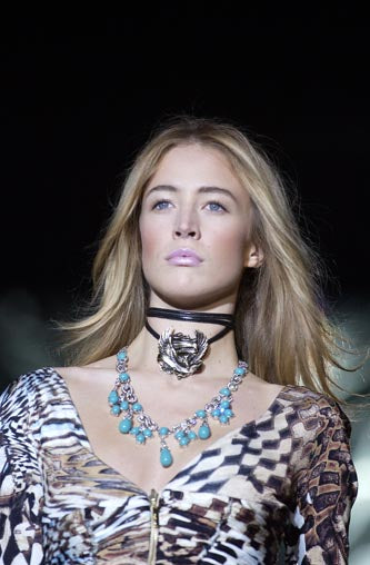 Roberto Cavalli F/W 2003 Runway necklaces
