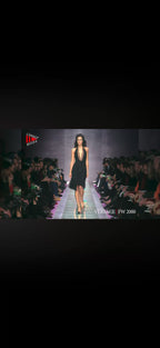Versace FW 2000 Runway silk dress