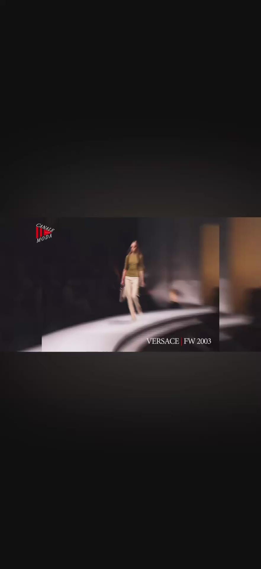 Rare Versace FW 2003 set Runway look fringe pants