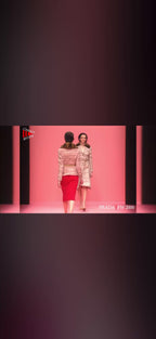 Prada FW 2000 Runway look coat and pants set