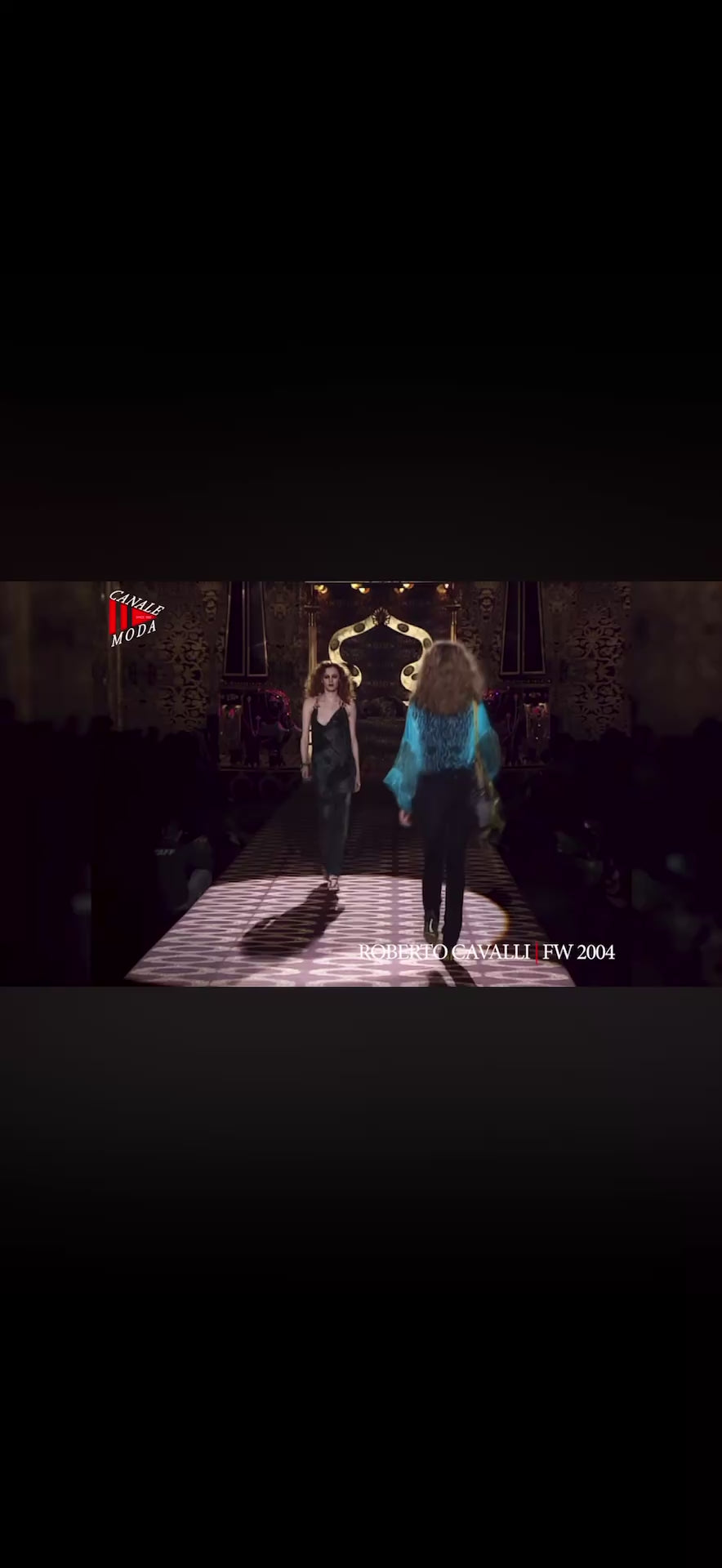 Roberto Cavalli F/W 2004 midi dress