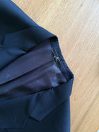 Valentino oversize blue wool blazer 90s